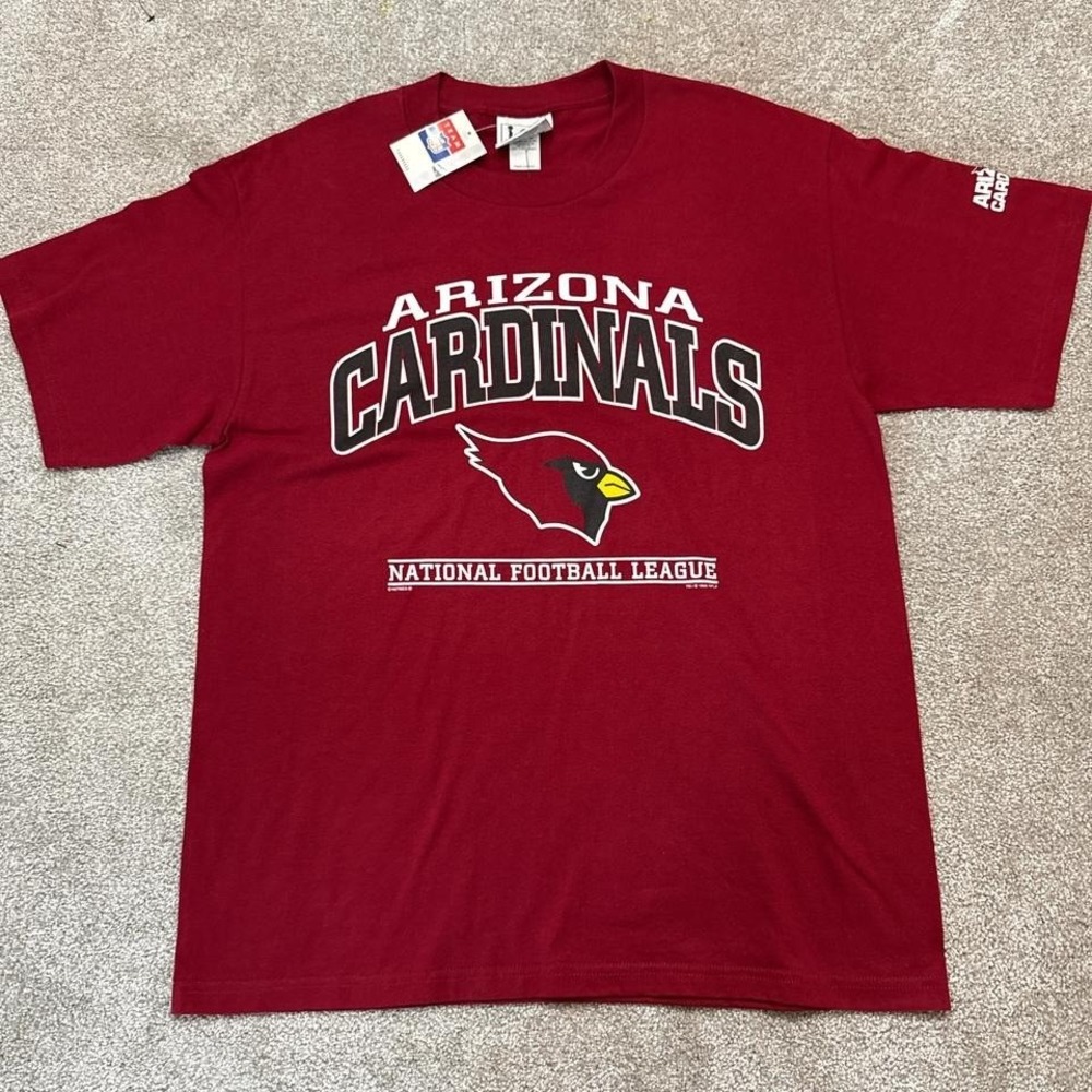 Vintage NWT Deadstock Arizona Cardinals NFL Graphic T-Shirt Men's Football Tee